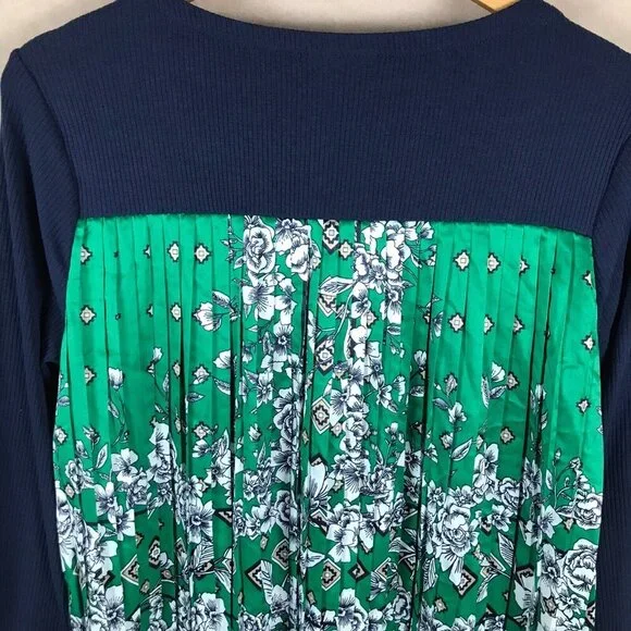 Charter Club Pleated-Back Ribbed 3/4 Sleeve Top NEW MEDIUM - Picture 5 of 10